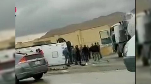 Ələt-Astara yolunda mikroavtobus aşdı - Ölən və yaralananlar var