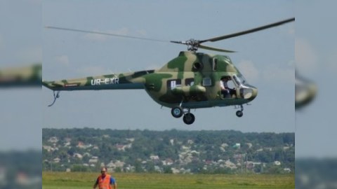 Ukraynanın hərbi helikopteri qəzaya uğradı