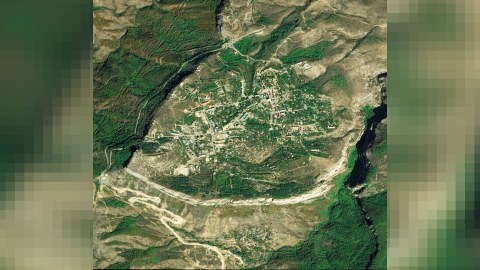 Şuşanın kosmosdan çəkilmiş ŞƏKLİ