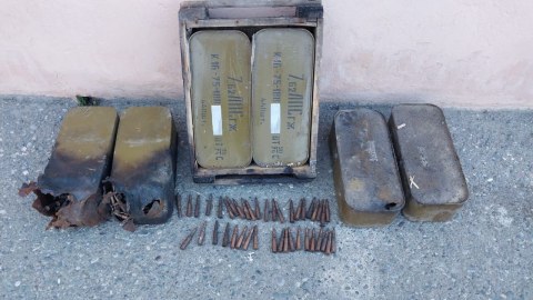 Talış kəndində 3 min patron tapıldı