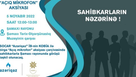 “Azəriqaz” rəsmiləri sahibkarlarla görüşəcək