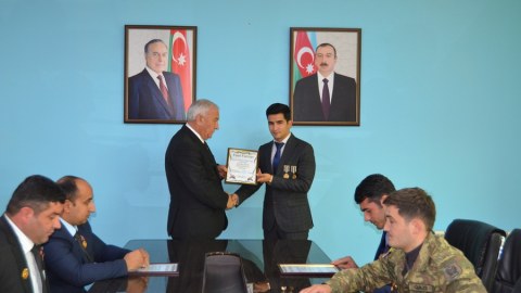 Füzulidə şəhid ailələrinin üzvləri və qazilərlə görüş keçirilib