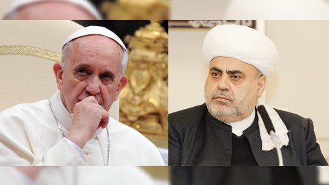 Şeyx Roma Papası ilə görüşə gedir