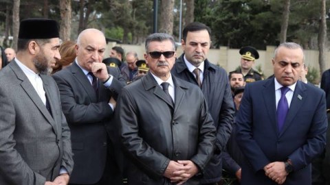 Şəhid Ruslan Tağıyev anılıb - FOTOLAR