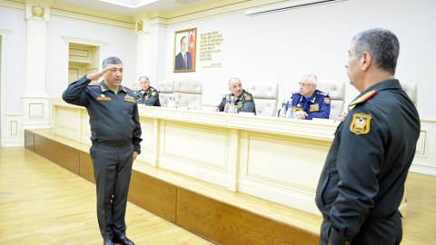 Nazir Mais Bərxudarova general-leytenant rütbəsini təqdim etdi