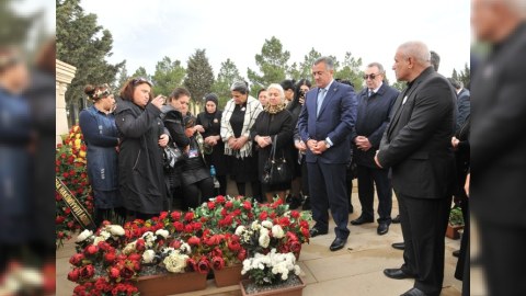Abşeronda şəhidlər yad edildi - FOTOLAR