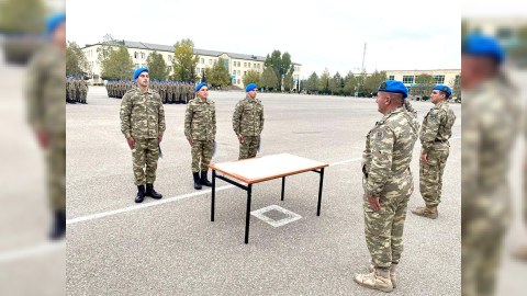 Komando kursunun növbəti buraxılışı - FOTO