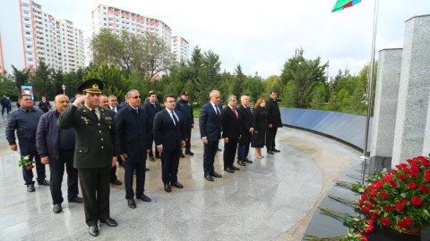 Binəqədidə Zəfər Günü qeyd olunub - FOTO