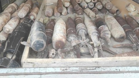 Xızıda hərbi sursat aşkarlandı