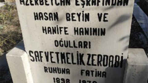 Zərdabinin oğlunun məzarı tapıldı - FOTOLAR