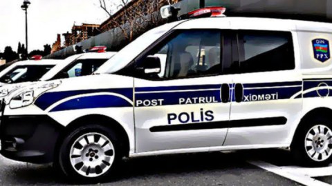 Polisin halı pisləşdi, qəza törətdi