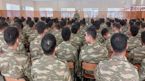 Hərbçilərimiz üçün məşğələlər keçirilir