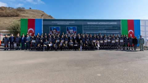 “Çovdar” mədənində Zəfər Günü - FOTOLAR
