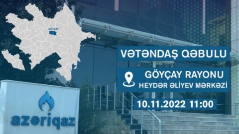 "Azəriqaz" rəhbərliyi iki rayonda sakinlərlə görüşəcək
