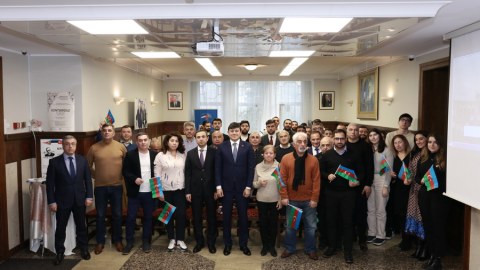 Tallinndə Azərbaycan icması ilə görüş keçirilib