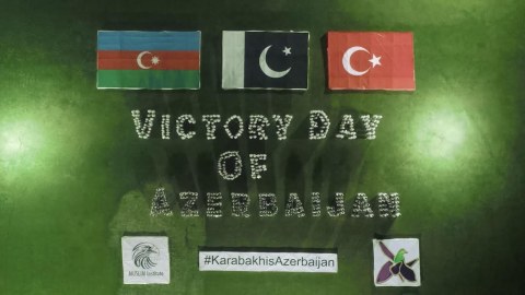 Pakistanda “Qarabağ Azərbaycandır” adlı flaşmob keçirilib