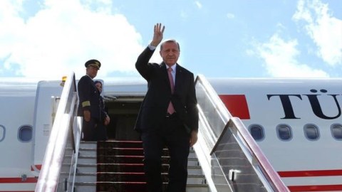 Türkiyə lideri Səmərqəndə getdi