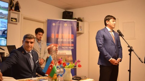 Komitə sədri Münhendə Zəfər Gününə həsr olunmuş tədbirdə