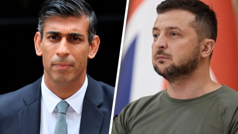 Zelenski və Sunak taxıl sazişini müzakirə etdi