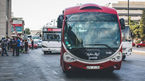 "BakuBus"un sürücüsü SAXLANILDI