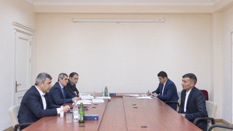 İnam Kərimov Ağcabədidə vətəndaşları qəbul edib