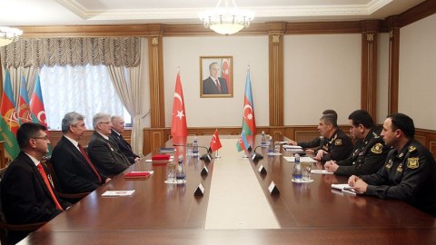Zakir Həsənov türkiyəli QHT rəhbərləri ilə görüşüb - FOTOLAR