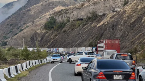 Gürcüstana gələn rusların sayı açıqlandı