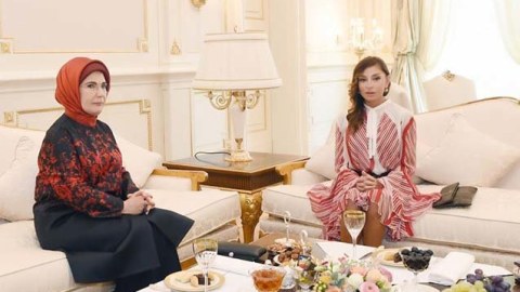Mehriban Əliyevadan Əminə Ərdoğana BAŞSAĞLIĞI