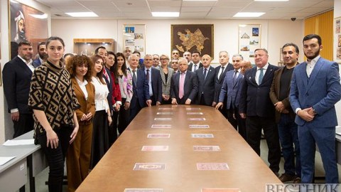 Rusiyada Azərbaycan ədəbiyyatı auditoriyası açılıb - FOTO