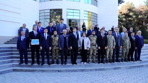 Naftalanda YAP-ın 30 illiyi qeyd edilib - FOTOLAR