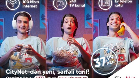 CityNet-in yenilənmiş məhsulları ilə daha sürətli internet
