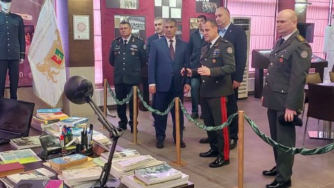 Azərbaycan və Gürcüstan arasında hərbi təhsil müzakirəsi - FOTOLAR