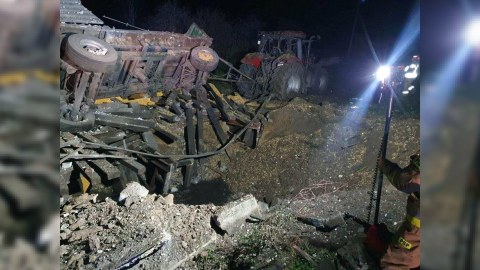 Rusiya Polşaya raket atdı - Ölənlər var 