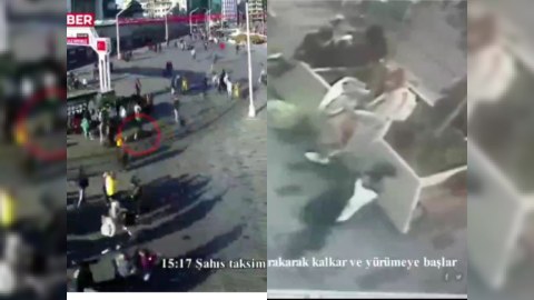 İstanbuldakı terrorun ANBAAN GÖRÜNTÜLƏRİ