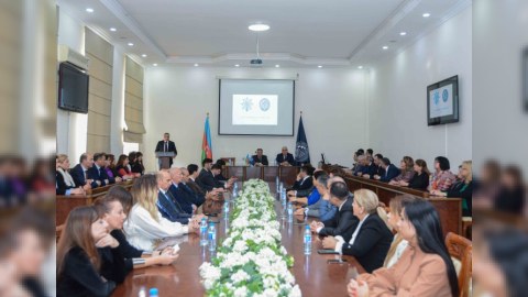 UNEC-də YAP-ın yaradılmasının 30 illiyi qeyd olunub - FOTOLAR