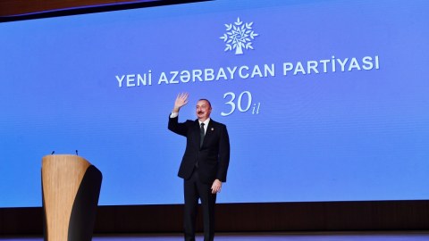 Prezident YAP-ın yubileyində nələrdən DANIŞDI - TAM MƏTN