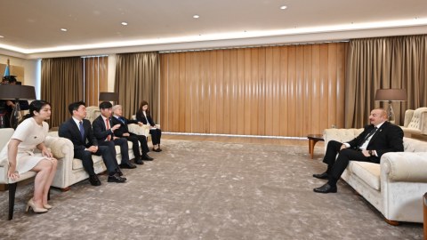 Prezident Baş katibi qəbul edib
