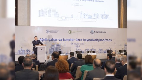 "Ağıllı şəhər və kəndlər” mövzusunda beynəlxalq konfrans - FOTO