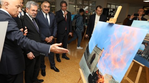 Ankara Universitetində Azərbaycan sərgisi - FOTO
