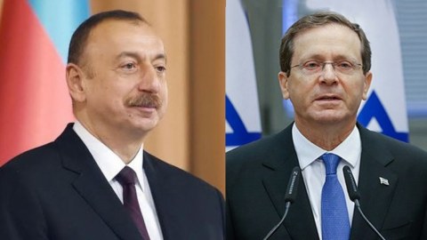 İlham Əliyev İsrail Prezidenti ilə DANIŞDI