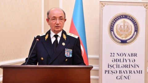 Ədliyyə işçiləri peşə bayramlarını qeyd ediblər