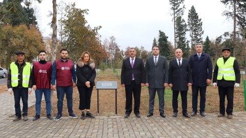 “Qırmızı Ürəklər” Xeyriyyə Fondu Naftalanda - FOTOLAR