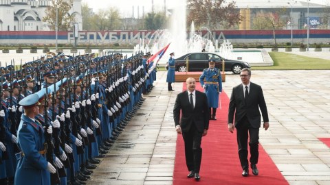 Əliyevdən Vuçiçə: “Biz tez-tez görüşməliyik”