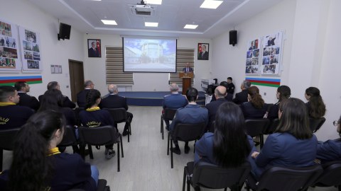 Gömrük Akademiyasında dini və mənəvi dəyərlər təbliğ olunub