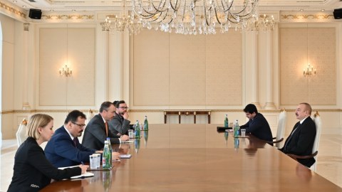 İlham Əliyev Aİ-nin xüsusi nümayəndəsini qəbul etdi