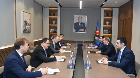 Ceyhun Bayramov Toivo Klaarla görüşdü