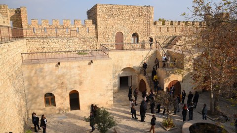 Beynəlxalq konfrans iştirakçıları Ağdamda - FOTO