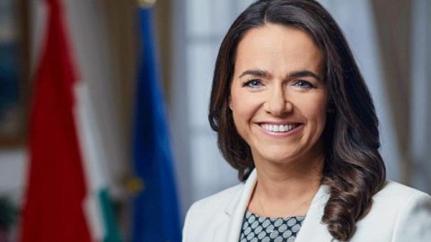 Macarıstanın xanım prezidenti Kiyevə gəldi