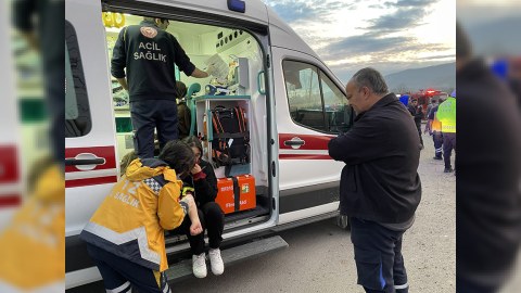 Türkiyədə avtobus qəzası - 39 nəfər yaralandı