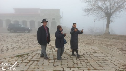Fransada yaşayan azərbaycanlı tədqiqatçılar Şuşada - FOTOLAR
